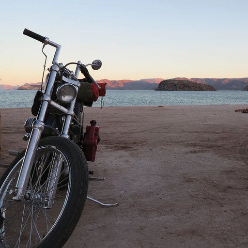 BILTWELL Handlebar - Zed - Chrome - SLOTTED - 6010-1056 - PartsOutlet.com.au