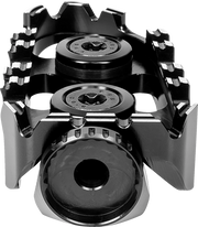 GILLES TOOLING Tech-X Enduro Foot Pegs - Driver - Black RGK-960-UF35-SET-B