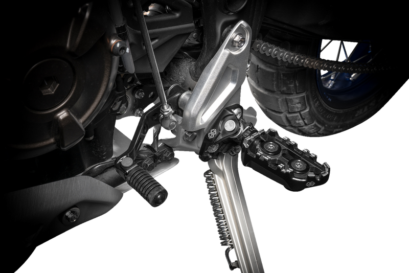 GILLES TOOLING Tech-X Enduro Foot Pegs - Driver - Black RGK-960-UF35-SET-B