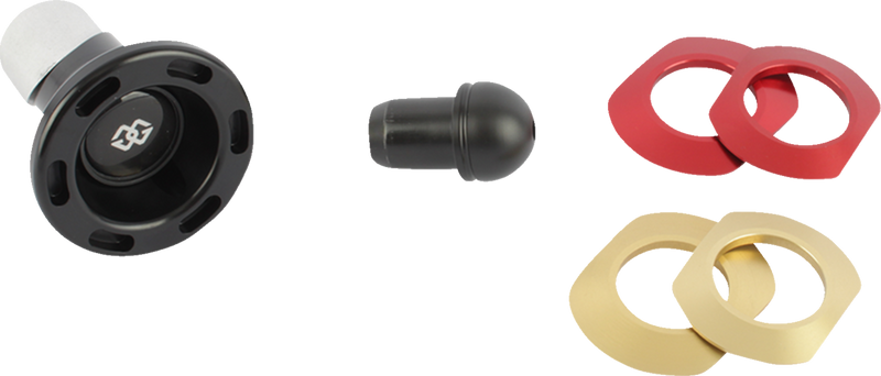 GILLES TOOLING Rear Axle Protector - Black - Suzuki GTA-R-S02