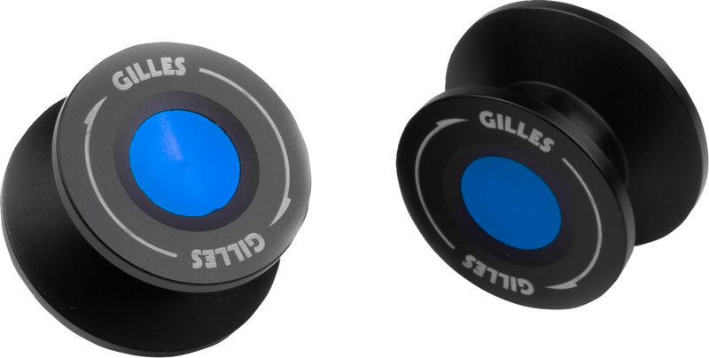 GILLES TOOLING Swingarm Spool - Blue PSA2-M6-BL