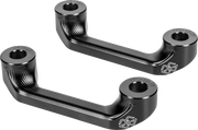 GILLES TOOLING Pillion Carrier Cover Kit - Black PPC-12-KIT-B