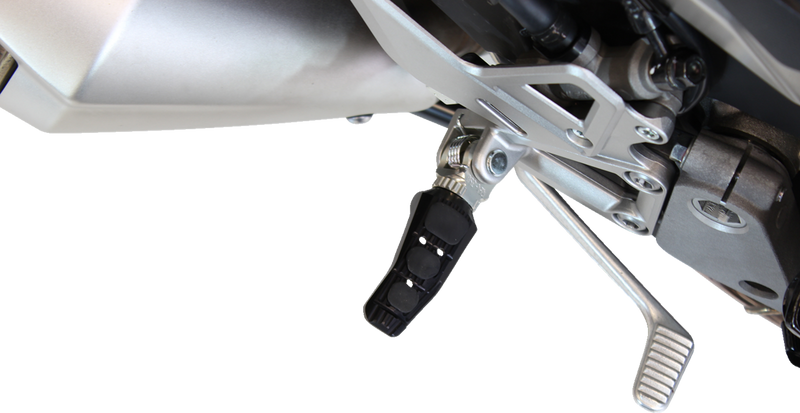 GILLES TOOLING Sport Foot Pegs - Driver - Black RGK-350-UF20-B