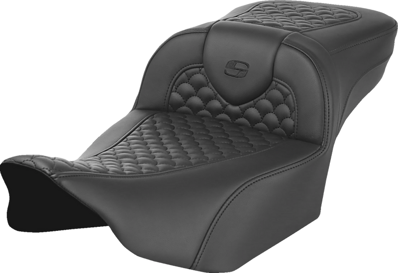 SADDLEMEN Roadsofa Seat - Scallop Stitch - Extended Reach - FLTR/FLHX '23-'25 - 823-07-20900