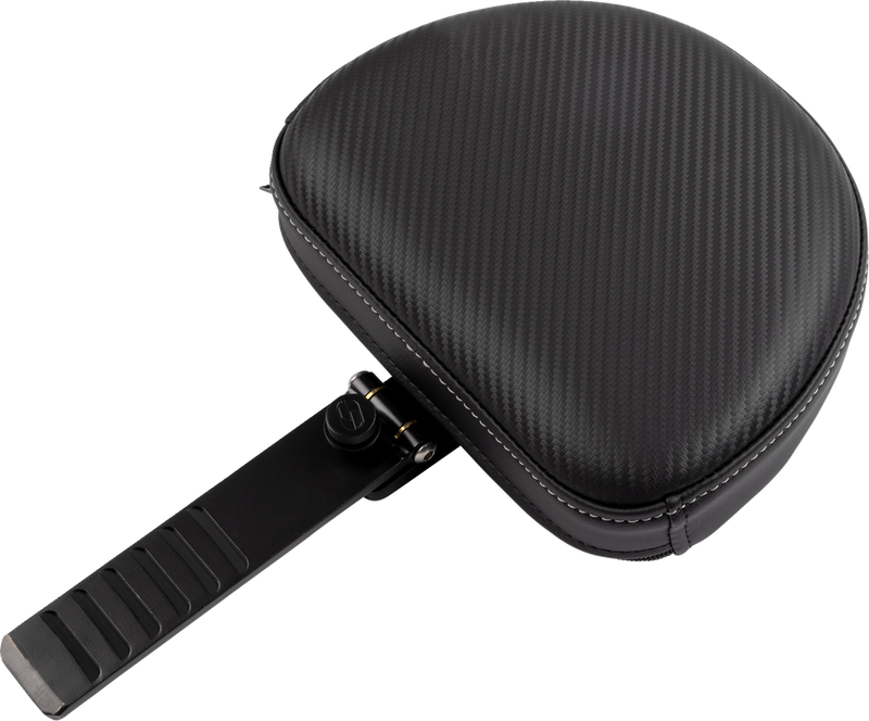 SADDLEMEN Roadsofa Seat with Backrest - Carbon Fiber - FXBR/S '18-'22 - Part - 818-31-185BR