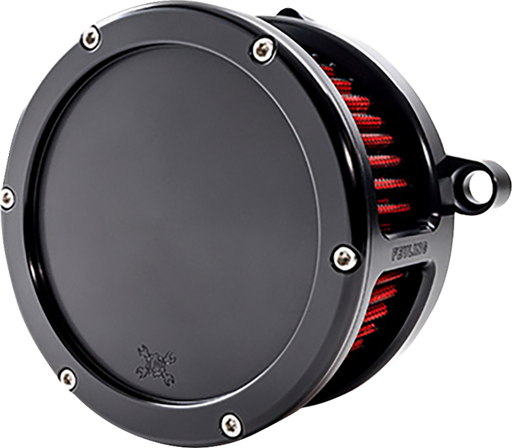 FEULING PARTS BA Air Cleaner Kit - Black with Red Filter - M8 5473