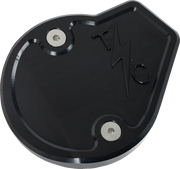 THRASHIN SUPPLY CO. Cam Cover - Gen 2 - Smooth - Black - M8 TSC-3028-1