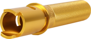 THRASHIN SUPPLY CO. Throttle Tube - Knurled - 1" - Gen 2 TBW - Gold TSC-2806-5