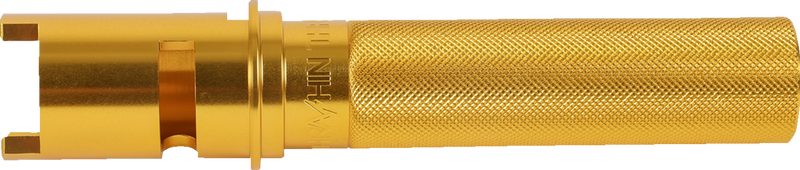 THRASHIN SUPPLY CO. Throttle Tube - Knurled - 1" - Gen 2 TBW - Gold TSC-2806-5