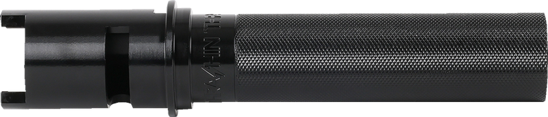 THRASHIN SUPPLY CO. Throttle Tube - Knurled - 1" - Gen 2 TBW - Black TSC-2806-1