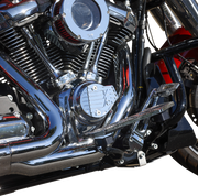 THRASHIN SUPPLY CO. Cam Cover - Gen 2 - Finned - Chrome - M8 TSC-3029-3