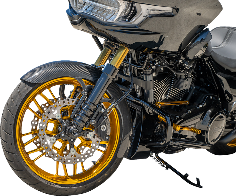 ARLEN NESS Carbon Fiber Front Fender - Wrapper - 19" - FLT '99-'13 210-027