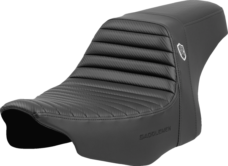 SADDLEMEN Pro Series SDC Performance Seat - Tuck-n-Roll - FLH/FLT '23-'24 SC82307T