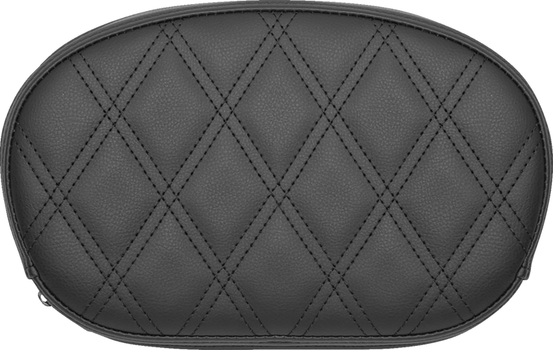 SADDLEMEN Sissy Bar Pad - Lattice Stitched - 061043