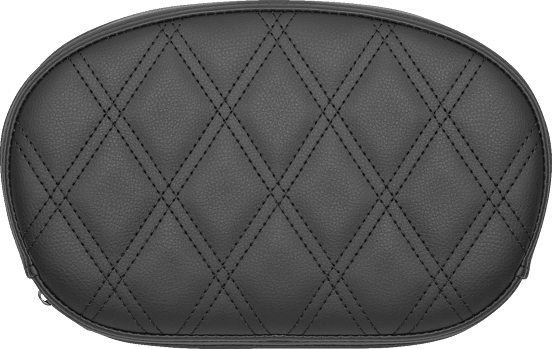 SADDLEMEN Sissy Bar Pad - Lattice Stitched 061043