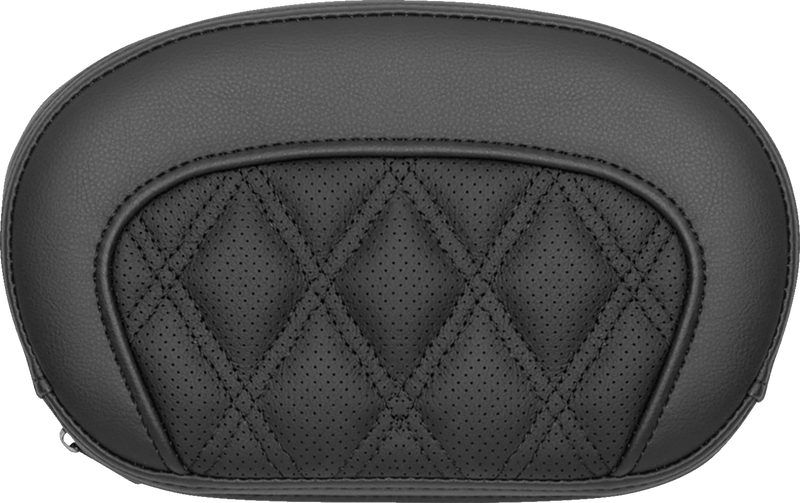 SADDLEMEN Sissy Bar Pad - Roadsofa - Lattice Stitched - 061018400