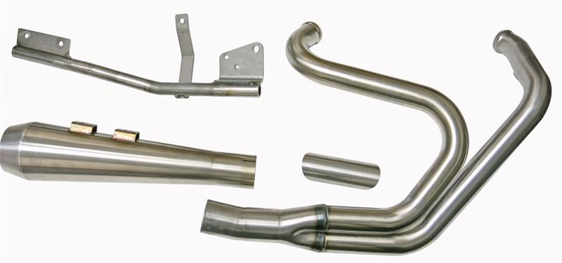 BASSANI XHAUST Road Rage 3 Exhaust - Stainless Steel - '86-'03 XL Sportster -1X42SS - PartsOutlet.com.au