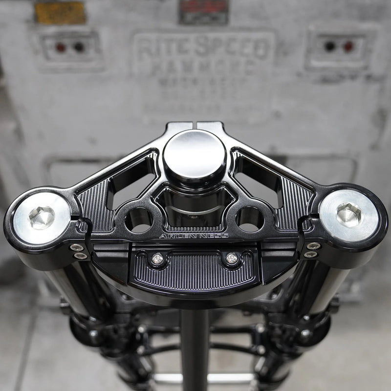 ARLEN NESS METHOD® TOP TRIPLE TREE, 15-UP ROAD GLIDE® - BLACK - 130-000 - PartsOutlet.com.au