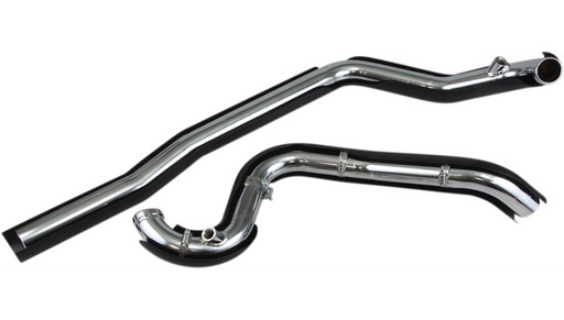 COBRA True Dual Headpipes - Black - '07-'08 FL 6251RB - PartsOutlet.com.au