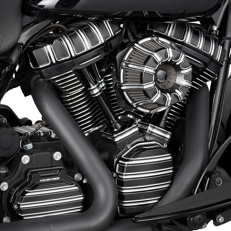 ARLEN NESS 10-GAUGE® INVERTED SERIES AIR CLEANER, BLACK - 91-up XL SPORTSTER - 18-945 - PartsOutlet.com.au