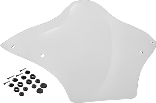 MEMPHIS SHADES Windshield - BRL Race Bubble - Clear - FLTRX MBR100304