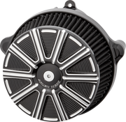 ARLEN NESS Big Sucker* Stage 1 Air Cleaner Kit with Cover - 10 Gauge - Black with Machined Accents 600-307