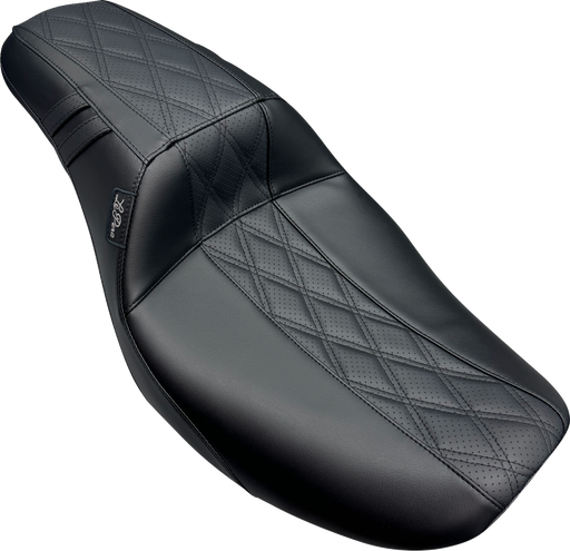 LE PERA Outcast Daddy Long Legs Seat - w/o Backrest - GT2 Inlay - FLH/FLT '23-'24 LV-987DLGT2