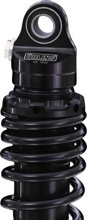 OHLINS Twin Shocks - 12" - Rebound Adjustable - STX36 Blackline (HD776S2) HD 776S2