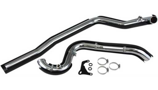 COBRA True Dual Headpipes - Black - '07-'08 FL 6251RB - PartsOutlet.com.au