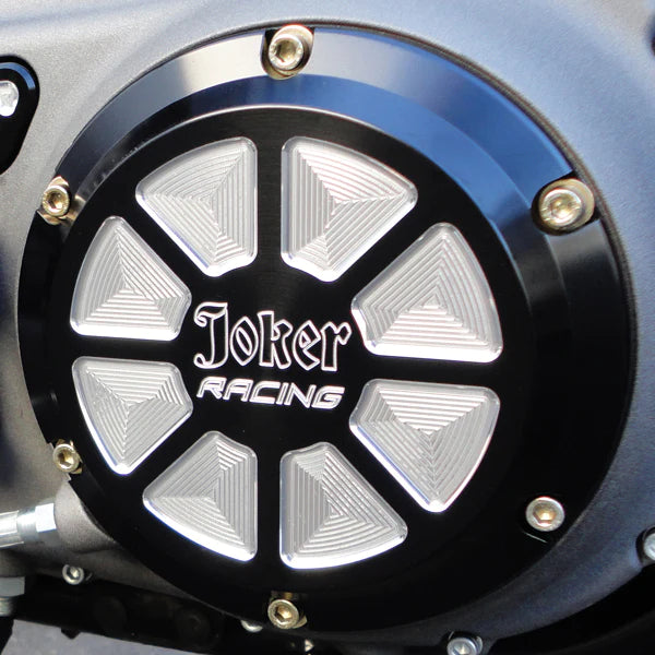 JOKER MACHINE Derby Cover - Black - Joker Racing - '04-'22 XL - 10-692B - PartsOutlet.com.au