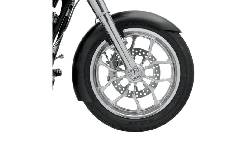 KLOCK WERKS Slicer Fender Kit - Steel - Black - 16"-19" - FL '84-'13 - KWF-01-0102