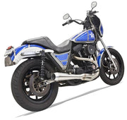 BASSANI XHAUST Road Rage 3 Exhaust - Stainless Steel - '84-'00 FXR - 1FXRSS - PartsOutlet.com.au