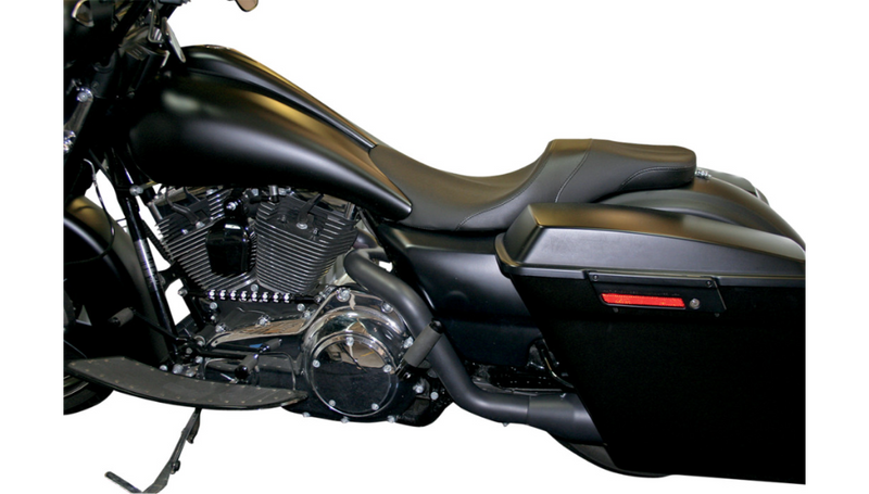 DANNY GRAY Weekday 2-Up Seat - Smooth - Black - FL '08-'16 - PYO-STK08-1 - PartsOutlet.com.au