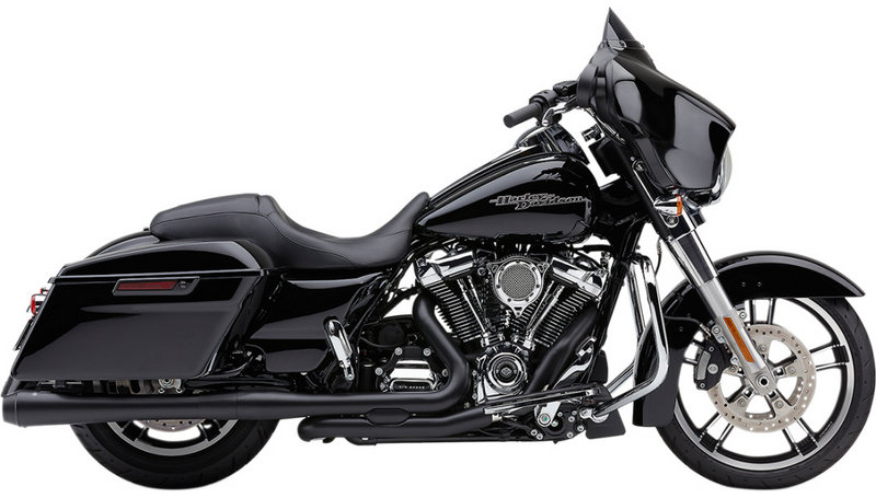 COBRA El Diablo 4" Mufflers for FL - '17-'22 Black/Black - 6208RB