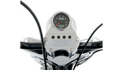 DRAG SPECIALTIES Snap-In Indicator Light - Oil Indicator - Black Bezel 160900 - PartsOutlet.com.au
