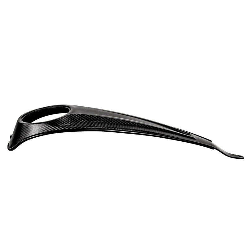 SADDLEMEN Dash Panel - Center Fill - Carbon Fiber/Gloss - Touring '23-'25 - CF-823-07-002