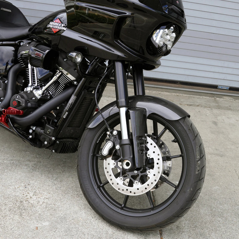ARLEN NESS Front Fender - Qualifier - 19" & 21" - Carbon Fiber - Softail '18-'25 - 210-044