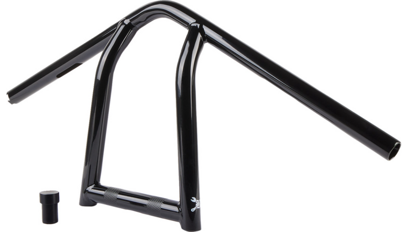 BURLY BRAND Handlebar - Jim - 11" - Black - '83-'22 XL - B12-6041B
