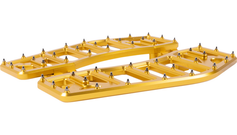 THRASHIN SUPPLY Aggressor Floorboards - Gold - FL '07-'25 - TSC-2219-5