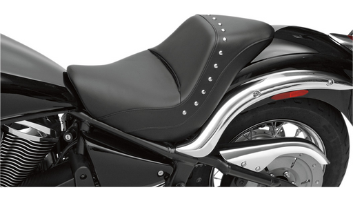 SADDLEMEN Solo Seat - Studded - Kawasaki Vulcan VN900 '14-'23 - K06-11-001 - PartsOutlet.com.au