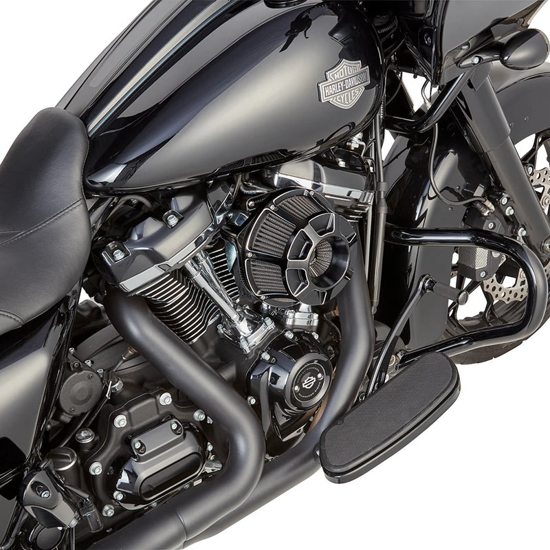 ARLEN NESS Inverted Series Air Cleaner Kit - Beveled - Black - Touring '24+ & Softail 25+ - 600-225