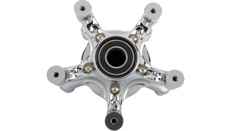 ARLEN NESS SPIDER HUB KIT FOR FRONT WHEELS, CHROME - Harley-Davidson '08-'23 - 71-661 - PartsOutlet.com.au