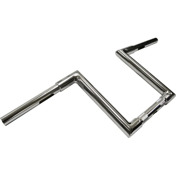 LA CHOPPERS 1.25" NARROW Z-BARS WEB 10" TALL CHROME HD - LA-7307-10