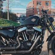 JOKER MACHINE Points Cover - Black/Chrome - Harley-Davidson 1970-2022 - 02-98JFB - PartsOutlet.com.au