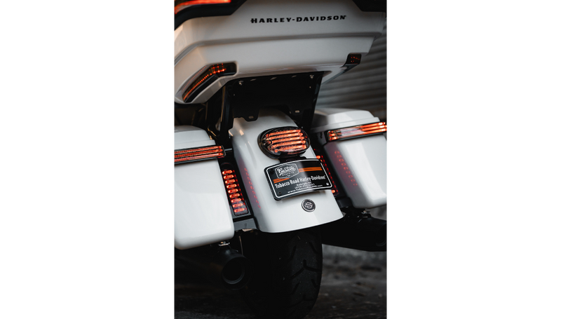 CUSTOM DYNAMICS Saddlebag Lights - BCM - Black/Red - FL '14-'25 - PB-SB-BCM-BR