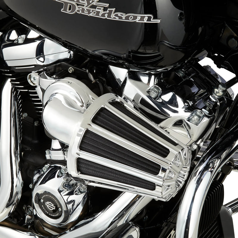 ARLEN NESS 10-GAUGE® MONSTER SUCKER® AIR CLEANER, CHROME - 00-17 TWIN CAM (Exc. FBW & 99-01 FI FLT) - 81-022 - PartsOutlet.com.au
