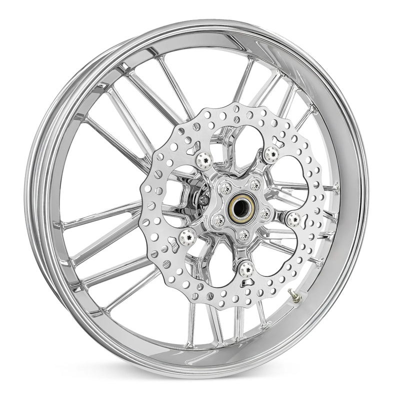 ARLEN NESS Spider Rotor - 12-19/32" - Chrome - Front - FL '23-'24 - 300-112