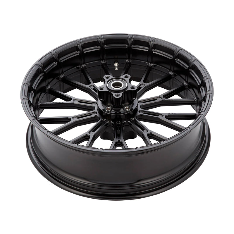 ARLEN NESS Y-SPOKE FORGED WHEELS, BLACK - 18"x5.50" - RIM ONLY - 71-540