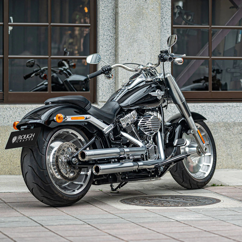 ARLEN NESS Rough Craft Air Cleaner Kit - Chrome -  Touring '24+ & Softail '25+ - RC-600-022