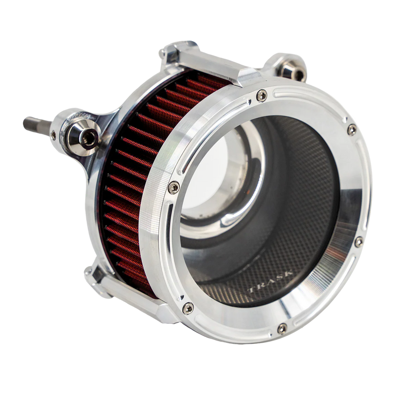 TRASK Assault Air Cleaner - Raw - Throttle by Wire - Harley-Davidson '08-'17 - TM-1020R